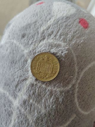 1 Monedas 1 Peseta España 1975 estrella 80