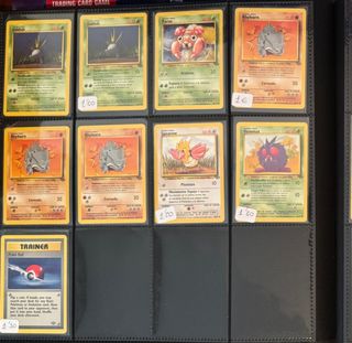 Cartas Pokémon vintage