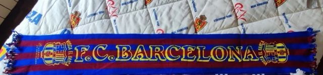 Bufanda Barcelona FC. 