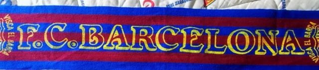 Bufanda Barcelona FC. 