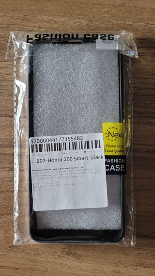 Funda negra Honor 200 Smart