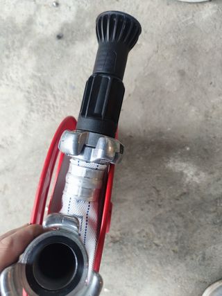 Manguera enrollador contra incendios nueva 