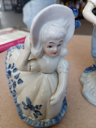 Statuine Ceramica Vintage Bambini