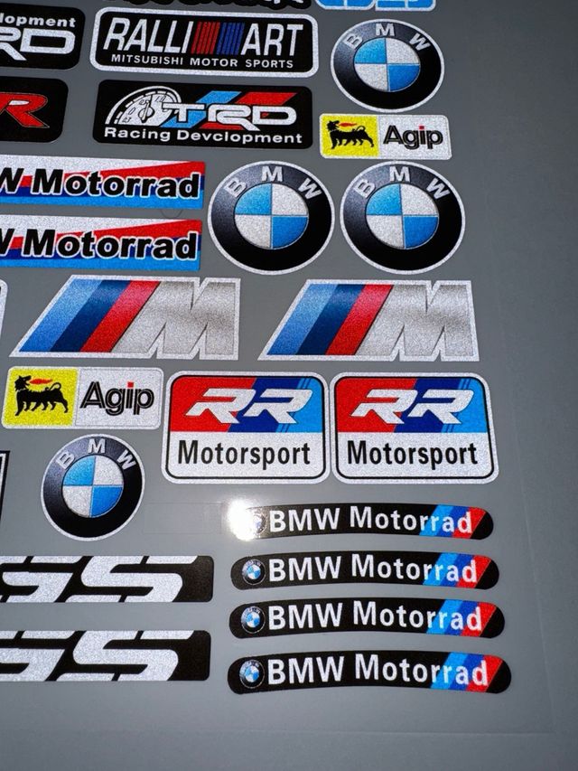 KIT PEGATINAS VINILOS BMW MOTORRAD RR R1250 GS GT