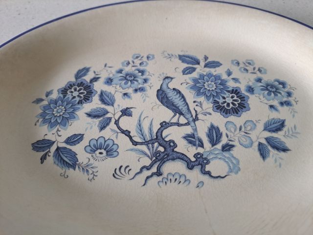 Fuente porcelana sevillana pickman