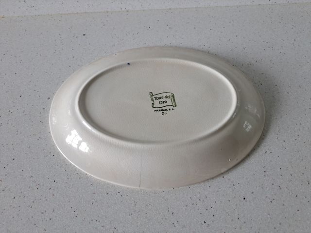 Fuente porcelana sevillana pickman