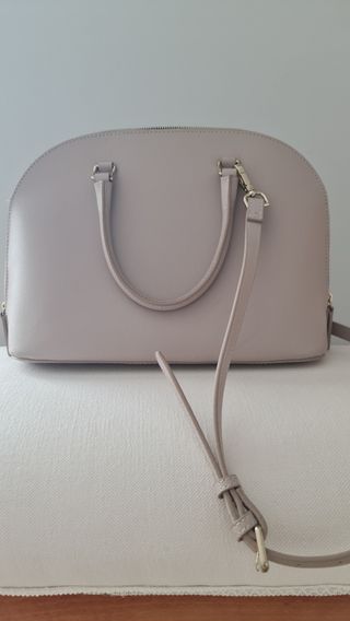 Bolso Adolfo Domínguez beige