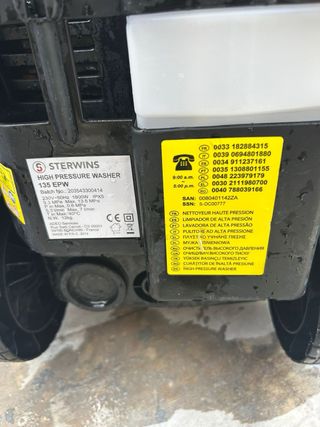 Idropulitrice Sterwins 135 - 1800W