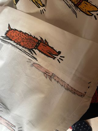 Cortina para habitación de niño