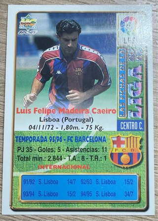 Cromo Alvaro Benito Mundicromo 96.97 Real Madrid