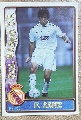 Cromo Alvaro Benito Mundicromo 96.97 Real Madrid