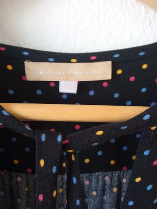 Vestido Dolores Promesas negro.