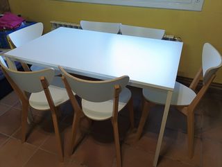 Mesa cocina + 6 sillas