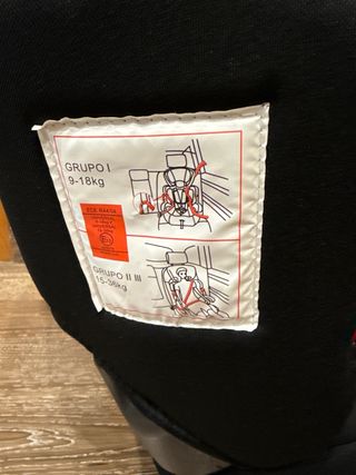 Silla coche grupo 1-2-3 MS