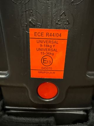Silla coche grupo 1-2-3 MS