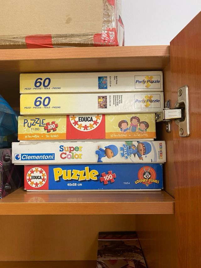 7 Puzzles 54 piezas - Tortugas, Osos, Toby