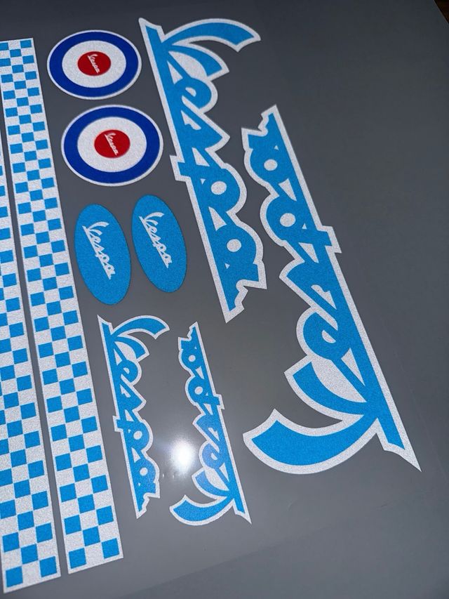 KIT PEGATINAS VINILOS VESPA PRIMAVERA SPRINT GTS