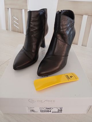 Botín piel mujer