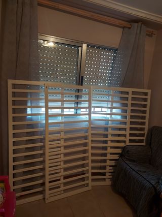 Dos cunas convertibles en cama 70x140 cm
