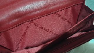 Cartera Samsonite de piel, súper elegante