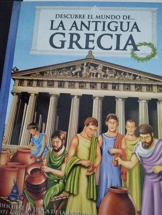2 libros del MUNDO DE LA ANTIGUA Roma y Grecia