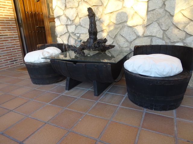 Asientos y Mesa centro