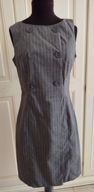 Abito Tex by Max Azria - Grigio a Righe
