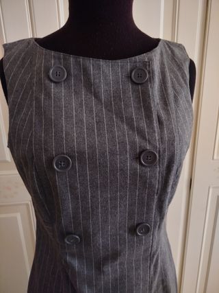 Abito Tex by Max Azria - Grigio a Righe