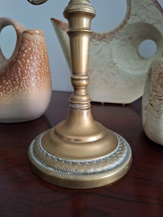 Espejo tocador bronce antiguo