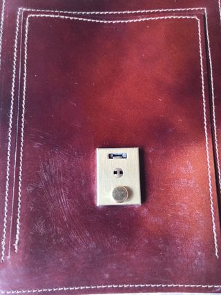 Bolso de caballero de cuero