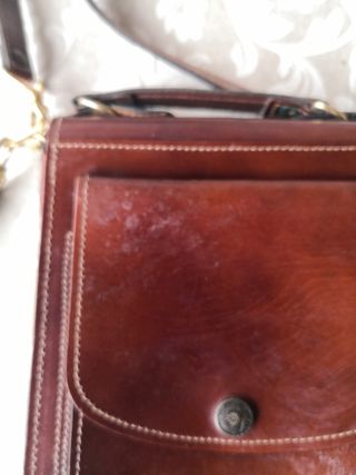 Bolso de caballero de cuero