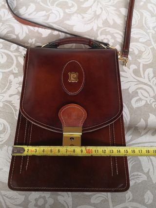 Bolso de caballero de cuero