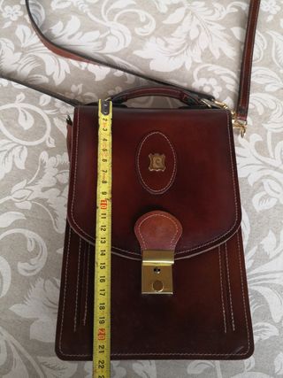 Bolso de caballero de cuero
