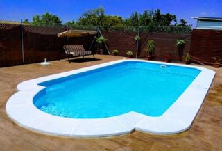 Piscina poliéster CJ Swimmingpool azul