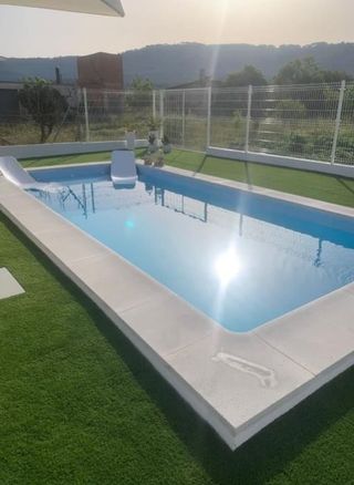 Piscina poliéster CJ Swimmingpool azul