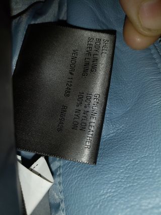 Cazadora cuero Wilsons Leather vintage