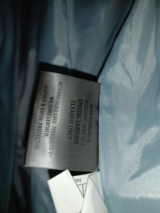 Cazadora cuero Wilsons Leather vintage