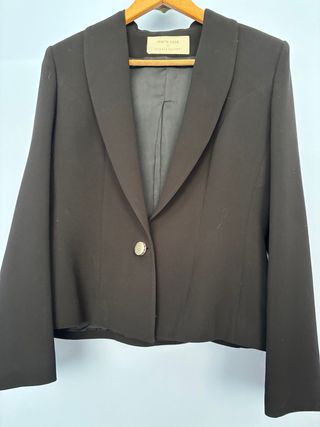 Traje Maria Coca - Vestido y Chaqueta Negro