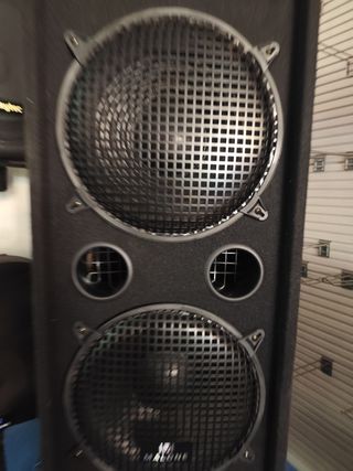 Altavoces Malone 1000w 12" - Doble bajo 12"