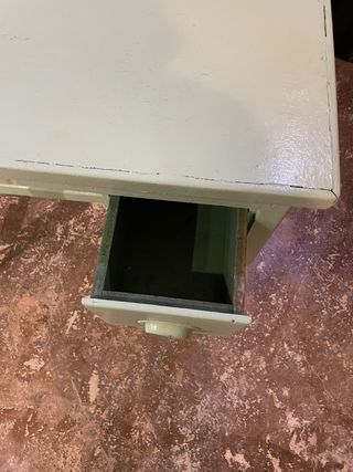 Escritorio vintage verde