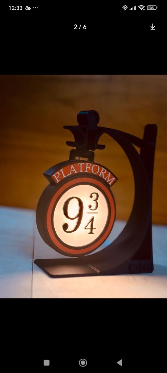 Lampara Harry Potter