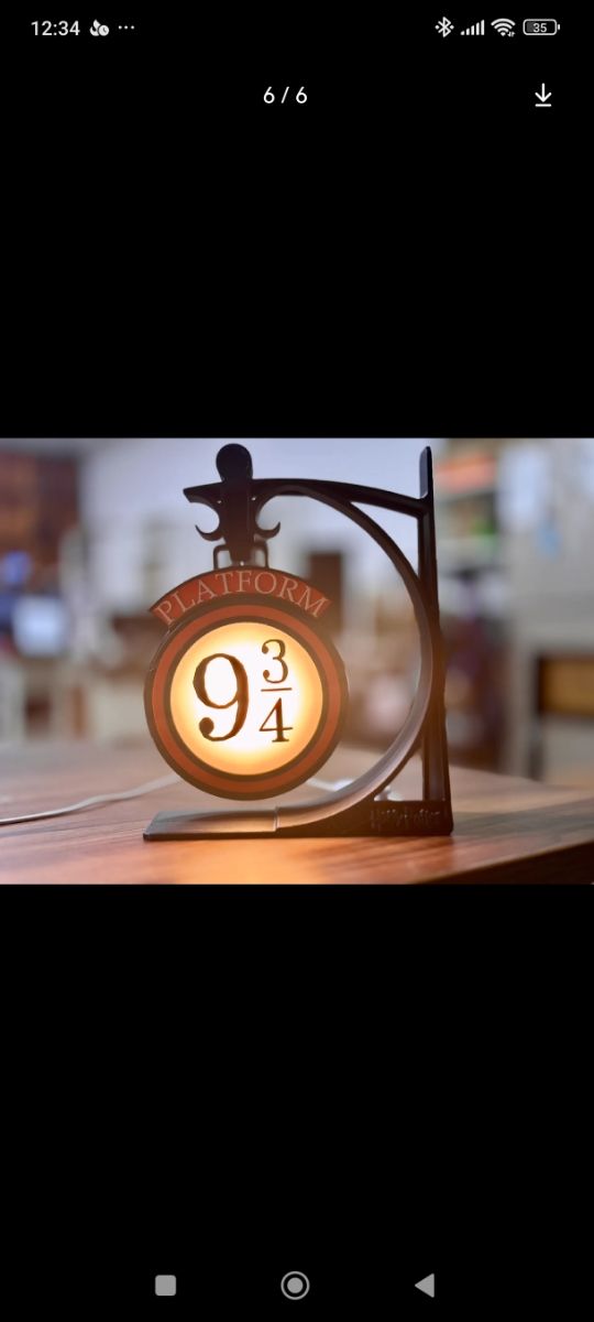 Lampara Harry Potter