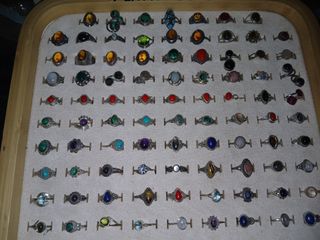 Anillos y pendientes plata 925