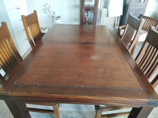 Muebles salón madera 