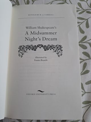 Oxford Bookworms Library: A Midsummer Nights Dr...