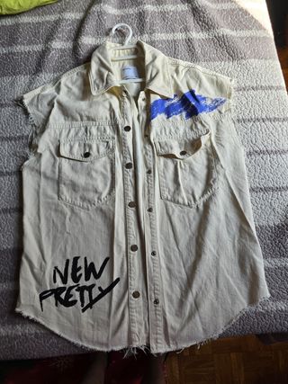 Camiseta vaquera sin mangas - New Pretty