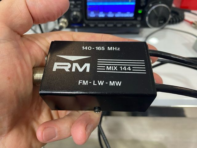 Filtro VHF 2 metros para emisora o walkie