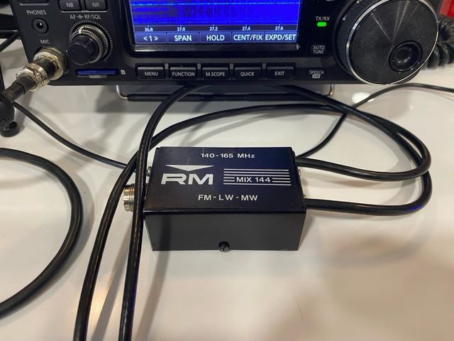 Filtro VHF 2 metros para emisora o walkie