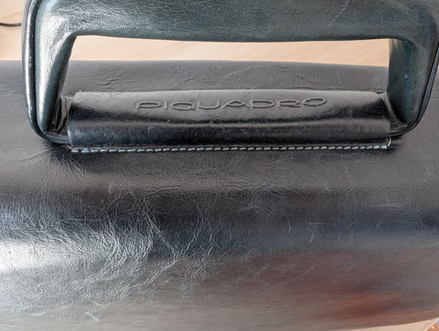 Borsa Piquadro porta PC 15" espandibile grigio