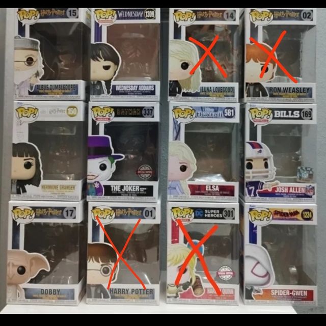 Cajas Funko Pop Vacías